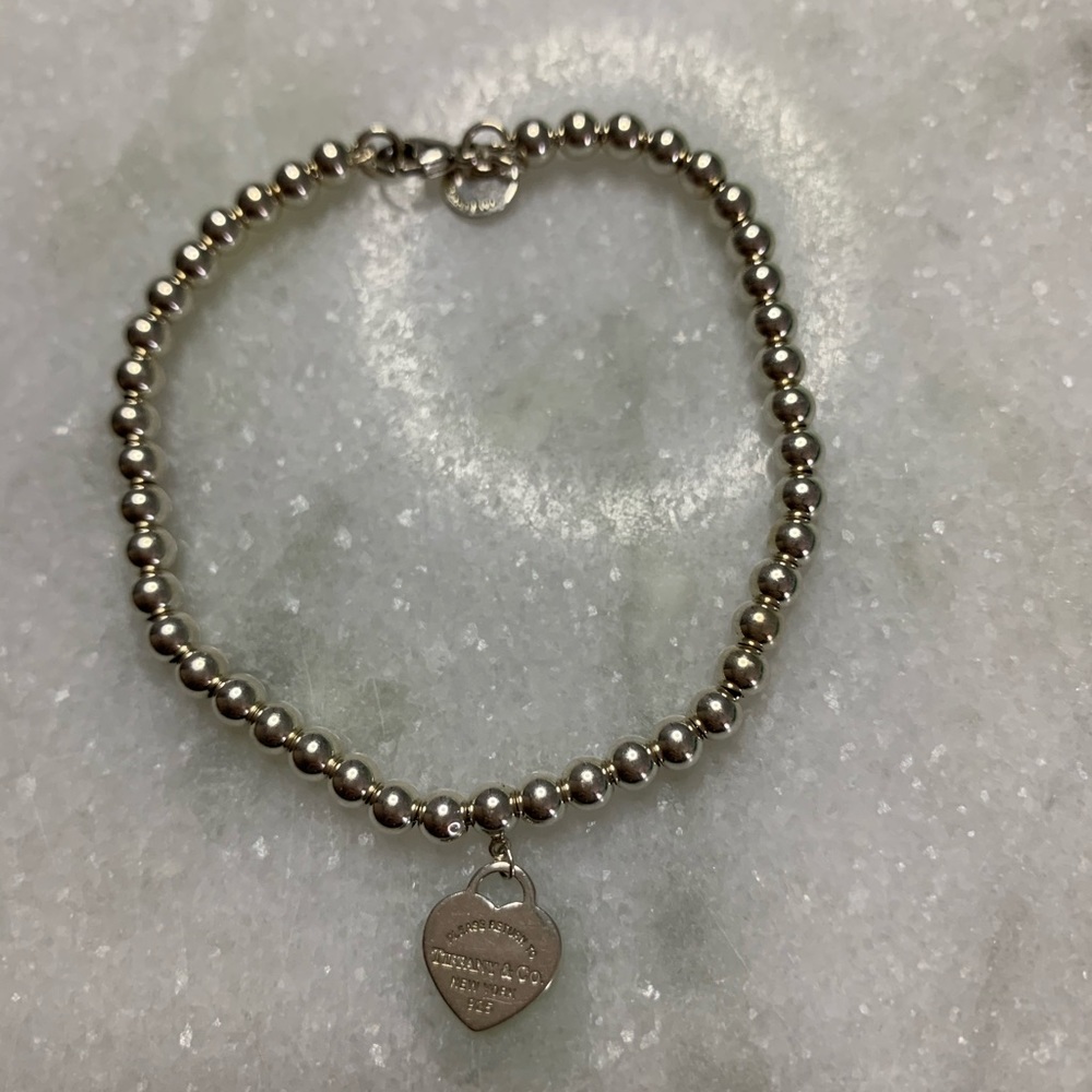 Tiffany & Co Mini Heart Tag Bracelet